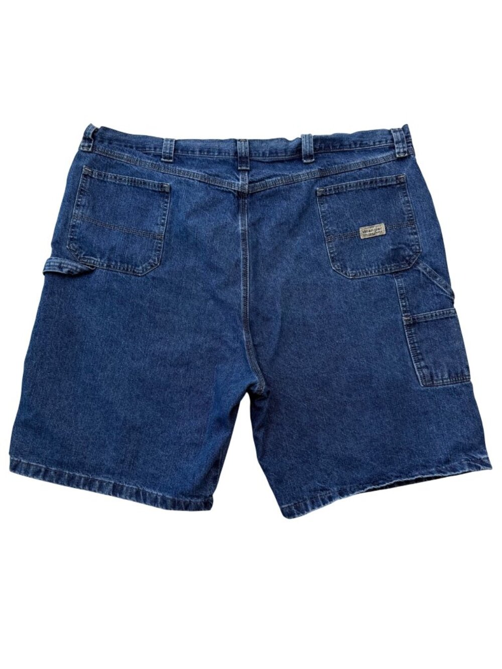 Vtg Y2K Wrangler Carpenter Jorts Denim Shorts Workwear Utility Skater Mens 48